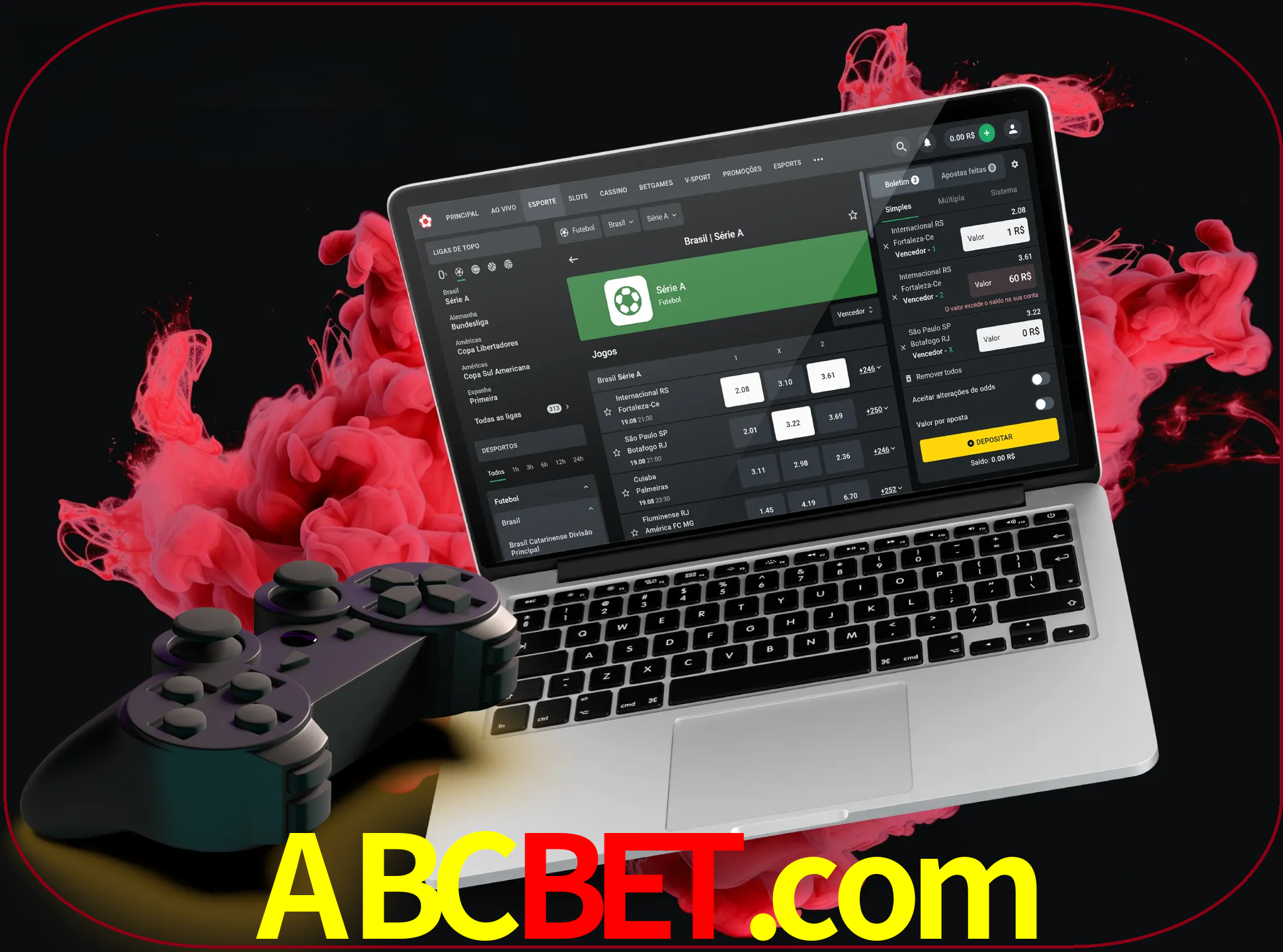 Visite a secção especial de jogos de vídeo em abcbet para descobrir em que jogos pode apostar e ganhar muito dinheiro.